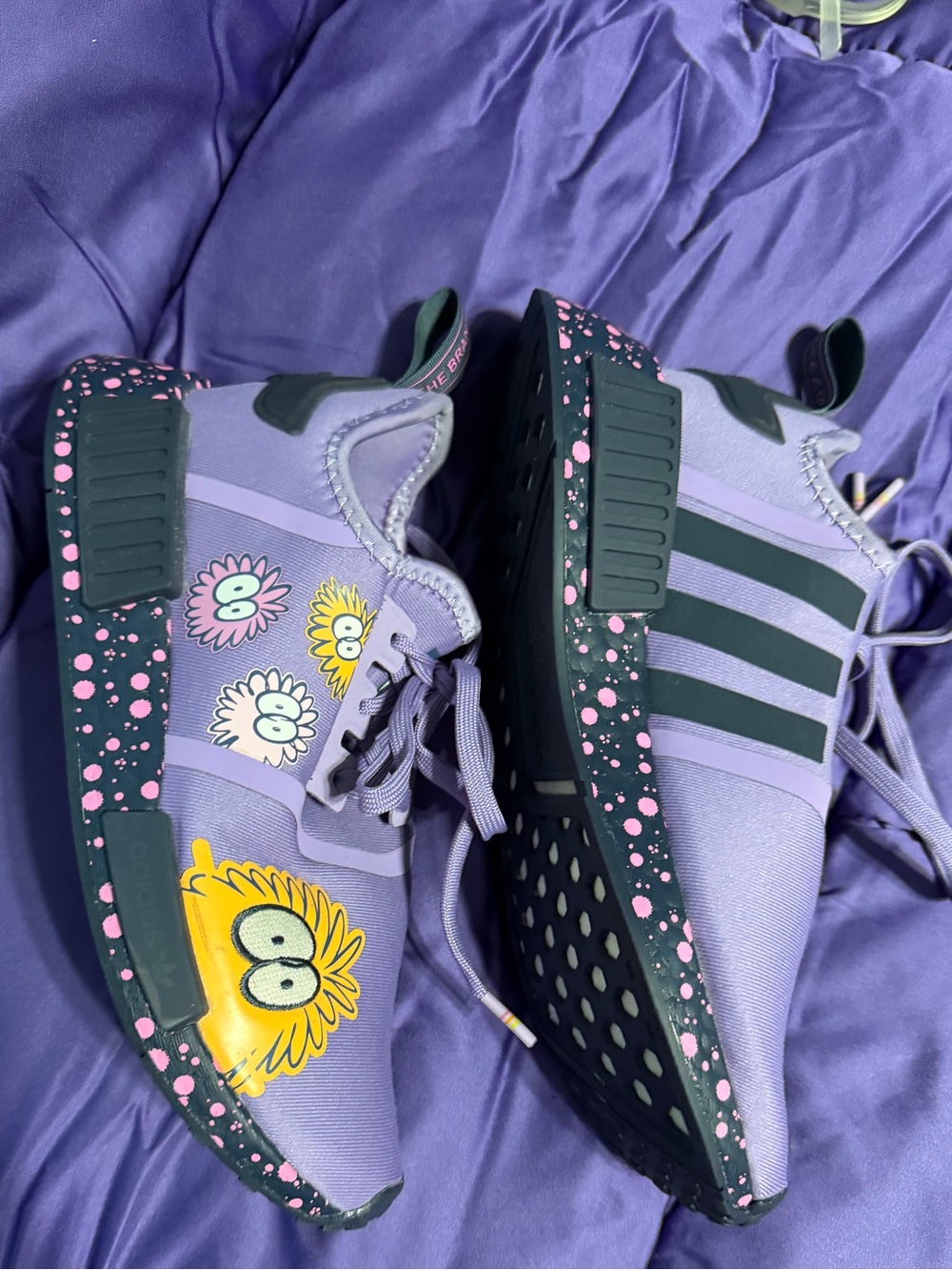 Kids/ Women Adidas NMD Kevin Lyon Collab size 7.5 Like New